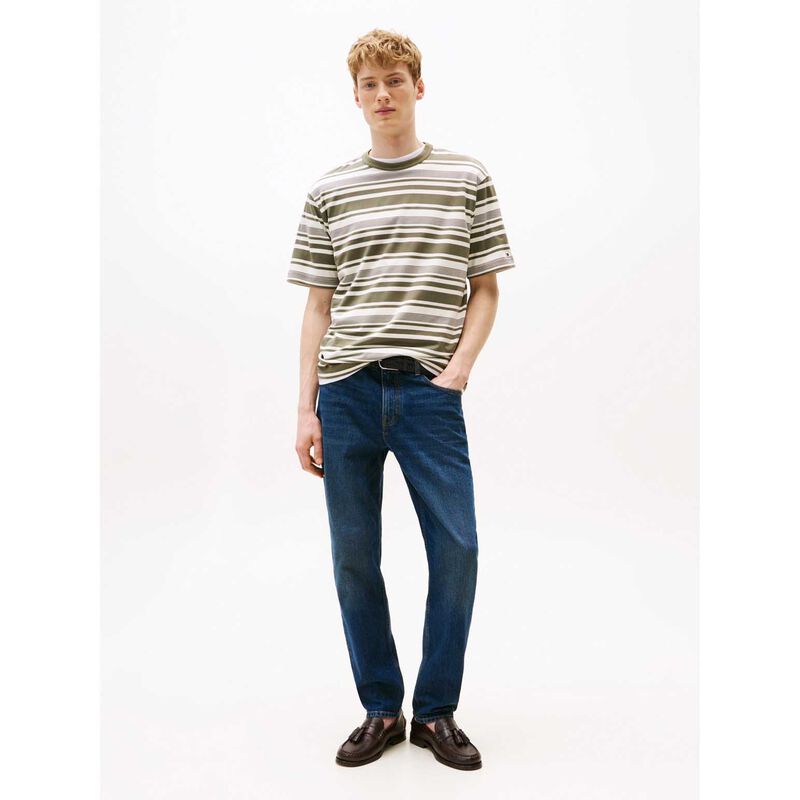 Tommy Hilfiger Cotton Modal Stripe Tee image number 3